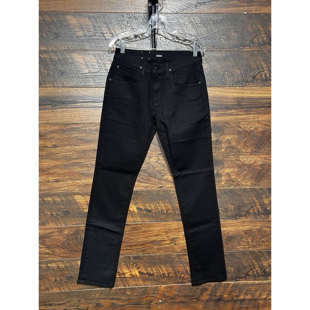 Hudson Blake Jeans Black Size 30x33‎ Comfort Mid Rise Medium Wash Slim Straight